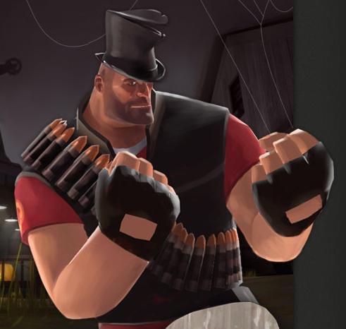 Team Fortress 2 - Ужасающий Team Fortress. Специально на Хэллоуин.